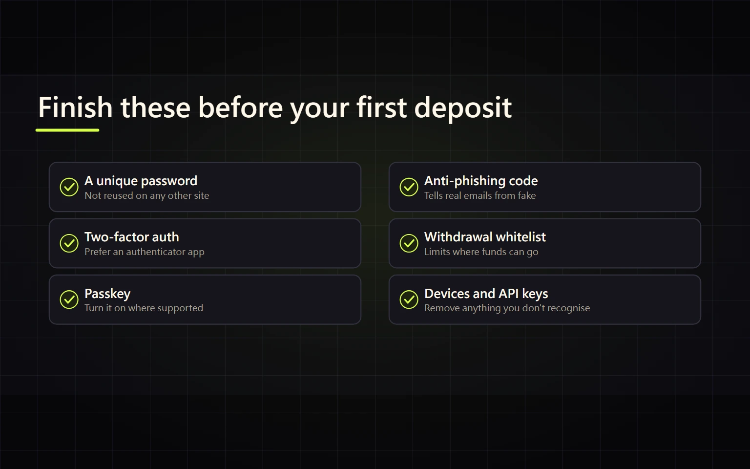 Binance Account Security Checklist: Passkeys, 2FA, Phishing, Withdrawals